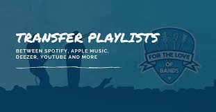 Transfer Playlists And Favorites Between Spotify Apple Music Deezer
