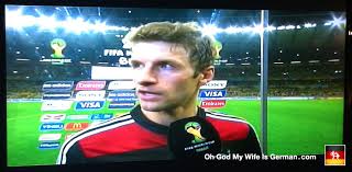 A versatile player, müller plays as a midfielder or forward. Fifa World Cup 2014 Germany Thomas Muller Oh God My Wife Is German