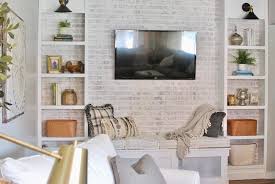 Maybe you would like to learn more about one of these? Diy Faux Brick Accent Wall Tutorial With Whitewash Greywoodmama