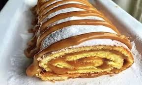 Biscuit Roule Au Caramel Beurre Salee Recettes Faciles Biscuit Roule Alimentation Mascarpone Chocolat