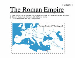 It can be easily divided even in regions. Map Of The Roman Empire Worksheet Year 7 Pdf