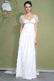 Empire Empire Waist Wedding Dress Claire Pettibone Wedding Dress Plain Wedding Dress