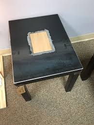 Steel Table With Sassafras Wood Insert Beautiful Coffee Table With Matching End Tables Muddywattersdesigns Coffetable Wood Insert Steel Table Coffee Table