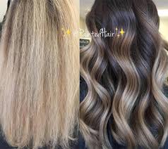 Apply all over your red and gold tones, just on the blonde hair. Color Correction Quickie Adding Dimension Back To Blonde Behindthechair Com Color Correction Hair Brunette Hair Color Dark Brunette Hair