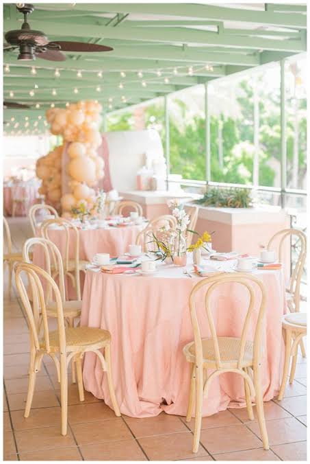 Citrus Bridal Shower at The Vinoy | Tampa Florida Wedding Rentals