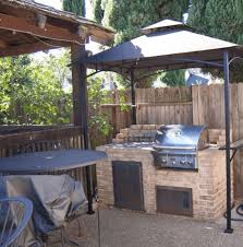 You can reinforce a concrete slab with metal rebar. 15 Homemade Grill Gazebo Plans You Can Build Easily