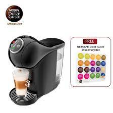 The machines are compatible with both nescafé dolce gusto and starbucks at home coffee capsules, offering plenty of choices ranging from black to white coffee. Qoo10 Nescafe Dolce Gusto Genio S Plus Automatic Coffee Machine Black Small Appliances