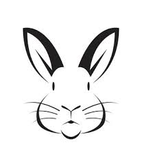 Looking for bunny outline printable scope of work template bunny? 2 421 Best Rabbit Face Outline Images Stock Photos Vectors Adobe Stock