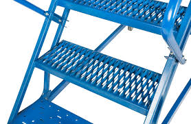Maybe you would like to learn more about one of these? Aabtools Gazelle G7014 14 Step Mobile Step Ladder W Hand Rail