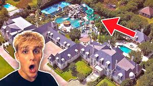 Youtube star jake paul's new mansion in calabasas features massive rooms and a pool. This House Has A 10m Dollar Backyard Waterpark Jakepaul Paulers Disney Kids Funny Friendly Bacyyard Jake Bizzardwark Water Park Backyard Jake Paul