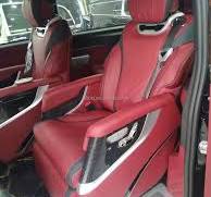 Luxury VIP Seats Interior Modify Kit for Toyota Hiace with Seat Tray Leather Adjustable Angle