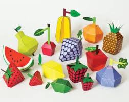 Vegetables Diy Paper Craft Kit 3d Paper Toys Colourful Cutouts To Assemble Creative Activity In 2020 Paper Crafts Diy Paper Crafts Paper Toys