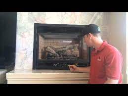 You can find it behind the front screen of your fireplace. How To Shut Off Gas Fireplace With Standing Pilot Youtube