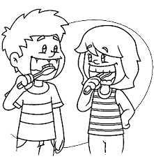 Free dental coloring pages available for printing or online coloring. Boy Brushing Teeth Coloring Page High Quality Coloring Pages Coloring Home