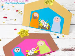 November 21, 2016 by claire heffron 3 comments. Christmas Card Nativity Craft Kids Craft Room