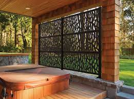 Mtb decorative garden border fence panel 32 in x 10 ft, decorative wire fencing garden border edging garden fence animal barrier 4.6 out of 5 stars 105 $47.50 $ 47. Decorative Panel Screen Panel Barrette Outdoor Living