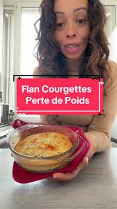 Flan aux courgettes : Recette santé pour perdre du poids