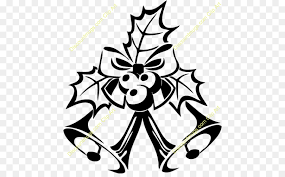 Christmas Black And White Clipart Gift Snowflake Flower Transparent Clip Art