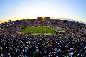 Aerial View Of Notre Dame Stadium Notre Dame University Notre Dame Football Notre Dame