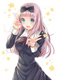 Maybe you would like to learn more about one of these? Fujiwara Chika Kaguya Sama Wa Kokurasetai Pink Hair Fujiwara Chika Wallpaper Hd 650x919 Wallpaper Teahub Io