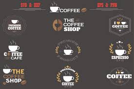 Coffee Labels Collection Files Graphic By Best Store Creative Fabrica
