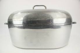 Vintage Wagner Ware Magnalite Sidney O 4269 17 Qt Aluminum Turkey Roaster Trivet Turkey In Roaster Roaster Aluminum Dutch Oven