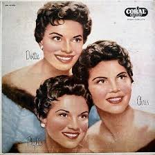 The McGuire Sisters 'Chris, Phyllis and Dottie' Vinyl LP Record 1956 CRL  57052