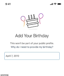 instagram now asks new users to provide their date of birth