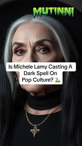 Why o is Michele Lamy and why is her energy so demonic? 🐍 #michelelamy  #rickowens #demonic