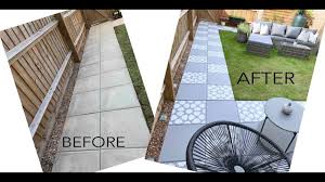 200 mm x 600 mm x 38 mm 1. How To Diy Concrete Garden Slab Stencilling Home Ideology