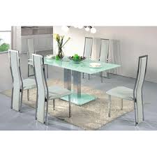 So, instead, you can buy a glass dining table with chairs. 6 Seater Dining Table At Rs 22000 Set Glass Dining Table Id 16248215988