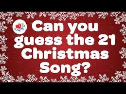 Lots of riddles about santa. Guess The Christmas Songs Merry Christmas Youtube