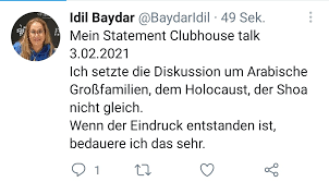 Idil baydar had gone to the police eight times over death threats she received, and each time they closed her case without doing anything. Felix Dachsel On Twitter Update Idil Baydar Hat Dazu Inzwischen Dieses Statement Veroffentlicht