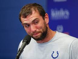 As fans in the stadium learned of the shocking news, they. Andrew Luck Salary What Is The Colts Quarterback Giving Up By Retiring