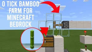 The basics to an afk machine how to make a cactus farm, and an. How To Build 0 Tick Bamboo Farm