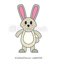 Lapin mignon — image vectorielle tigatelu © #49603649 from st.depositphotos.com. Mignon Dessin Anime Lapin Mignon Graphique Animal Illustration Vecteur Conception Lapin Dessin Anime Canstock