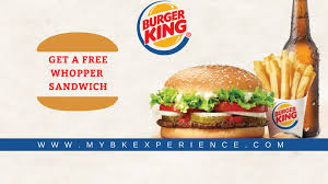 How do i become a burger king survey? Mybkexperience Burger King Survey Free Whopper Sandwich