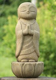Details About Psl Praying Hands Ksitigarbha Handmade Statue Buddha Jizo Statues Bouddha Vent