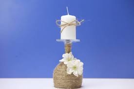 They will sure to impress your guests. Diy Rustic Candle Holder Out Of A Wine Glass Diy Crafts