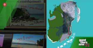 This allows us to try and locate where the screenshots are from and give us a better idea of where everything is going to be. Gta 6 Map Reddit User Finds New Paradise Island Map In Gta 5 Strip Club