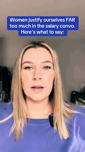 It makes me so sad when women over explain themselves in the salary convo.  The men arent doing it! Having a number in mind and embracing the #silence  is key. #negotiation #salary #salarynegotiation ...