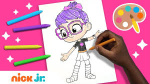 All rights belong to their respective owners. How To Color In Abby From Abby Hatcher Coloring Pages Stay Home Withme Nick Jr Youtube