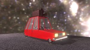 Cartoon Car Combi By Pinotoon Car Cartoon Car 3d Model