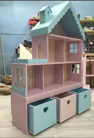 Awesome Ikea Hack Dollhouse With Storage Drawers Below Ikea Hack Decorar Quartos De Meninas Kids Playroom