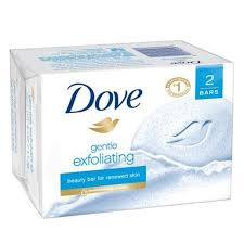 Dove Gentle Exfoliating Beauty Bar Soap Washes Away Dead Skin Revealing Skin That Looks Soft Smo Skin Cleanser Products Gentle Skin Cleanser Moisturizer Cream