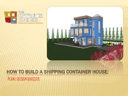 Import existing plan and use it as a template. Pdf How To Build A Shipping Container House Leo Fernandez Academia Edu