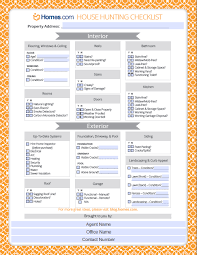 Homes Com House Hunting Checklist House Hunting Home Buying Process