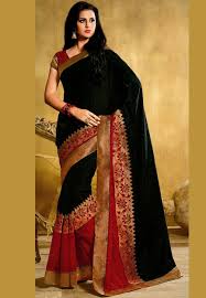 Black And Red Combination Designer Saree Black And Red Art Silk Saree With Combo Blouse Sbm4322 Party Wear Sarees Online Designer Silk Sarees Saree Designs