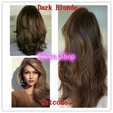 Whether it's light brown or dark blonde shouldn't be your concern. Dark Blonde Hair Color With Oxidant 66 0 Ashley Organic Permanent Hair Color Shopee Philippines