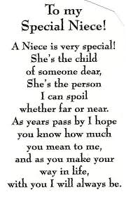 Birthday Greetings For Aunt From Niece To My Special Niece My Niece Quotes Niece Quotes Aunt Quotes